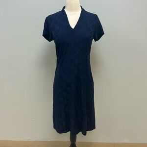 J. McLaughlin Navy Blue Dress, XS